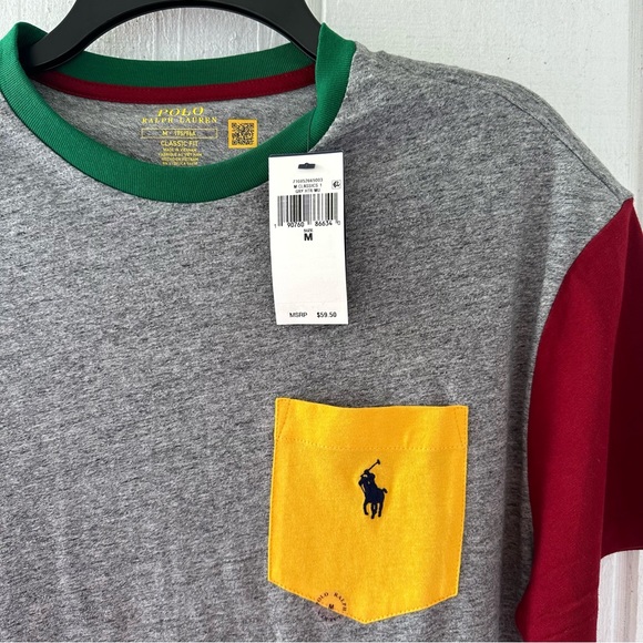 Polo Ralph Lauren men’s MEDIUM all cotton t-shirt. New with tags. Awesome! - Picture 3 of 4